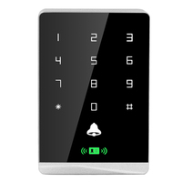 Wodoodporny ekran dotykowy RFID samodzielny kontroler dostępu 125KHz 13.56MHZ kontrola dostępu Wegand wejście + wyjście 2000 użytkownika 6